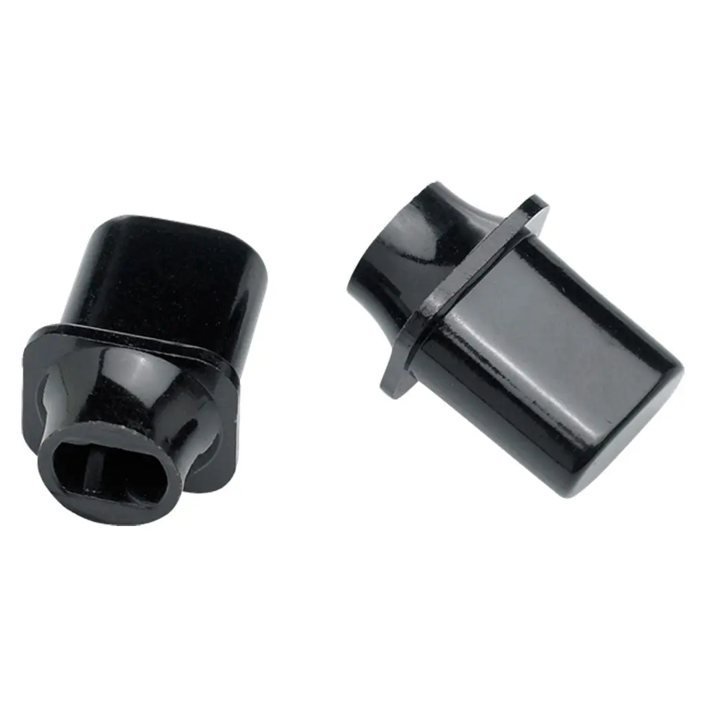 Fender Pure Vintage Telecaster Top-Hat Style Switch Tips - Black - 2 Pcs. 1