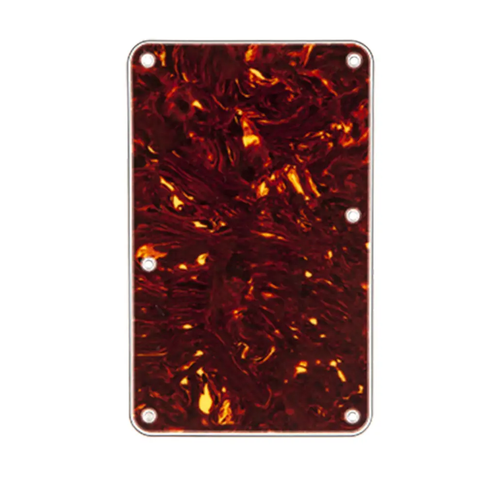 Fender 4-Ply Brown Shell Stratocaster® Backplate, No String Holes 1