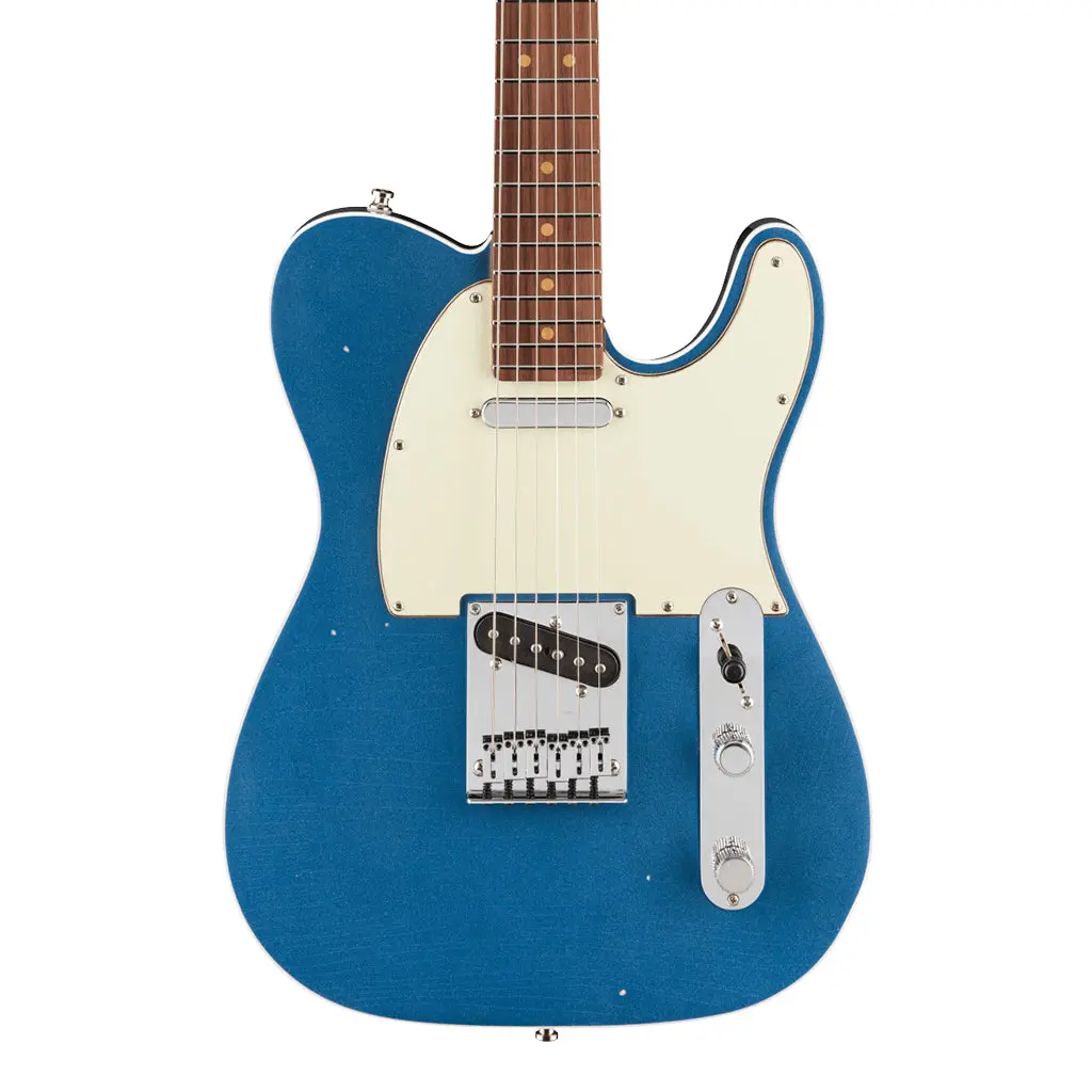 Fender American Ultra Luxe Vintage '60S Telecaster Custom - Lake Placid Blue, Rosewood Fingerboard 1