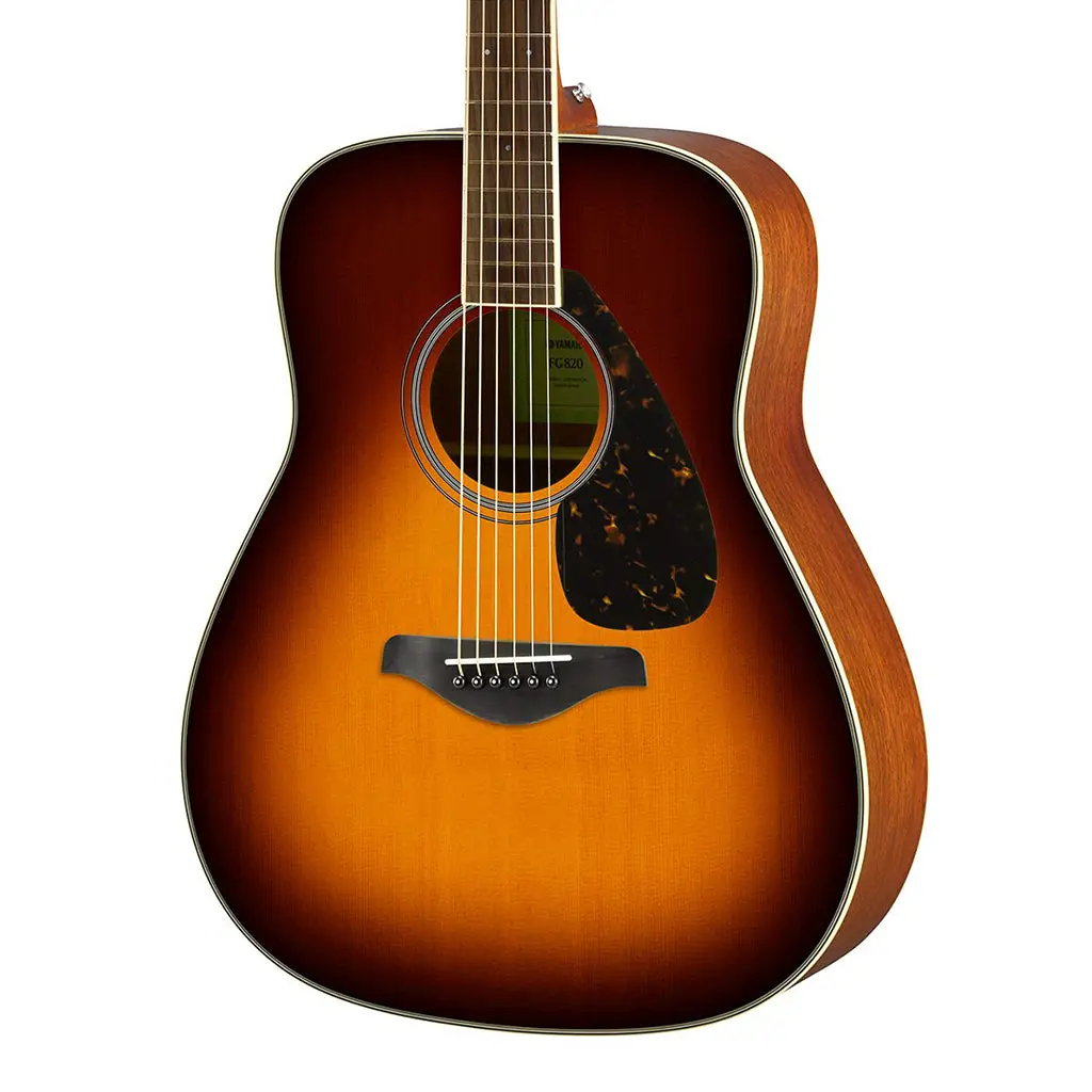 Yamaha Fg820 Acoustic Guitar - Brown Sunburst 1