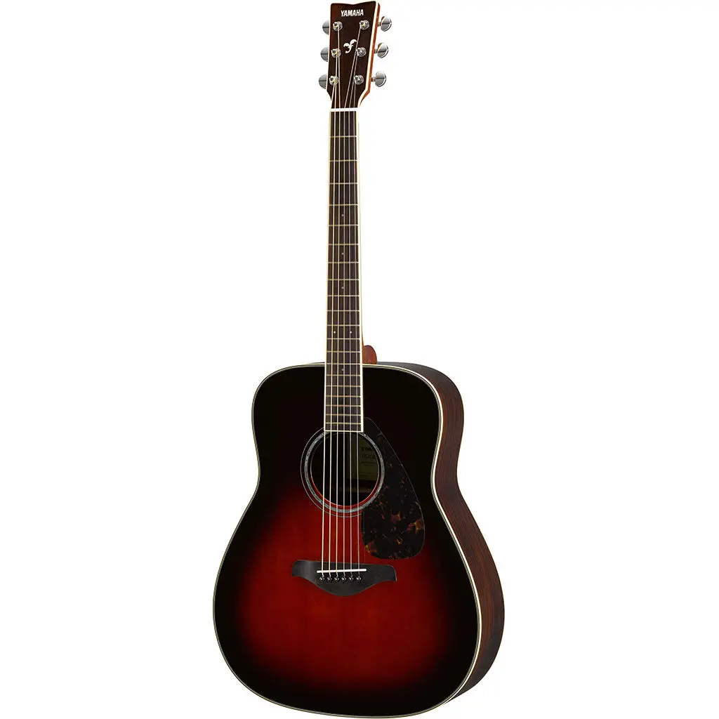 Yamaha Fg830 Acoustic Guitar - Tobacco Brown Sunburst 2