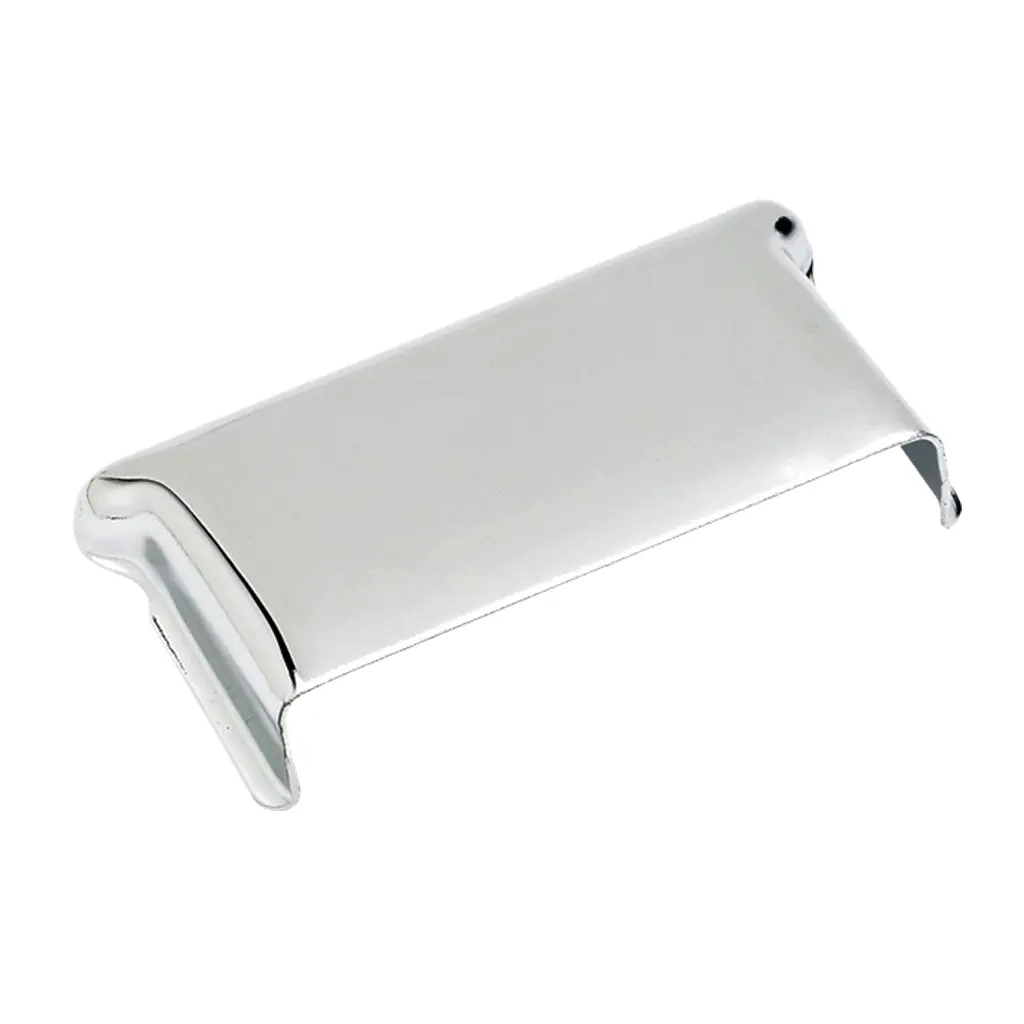 Fender - Pure Vintage Stratocaster® Ashtray Bridge Cover, Chrome 1