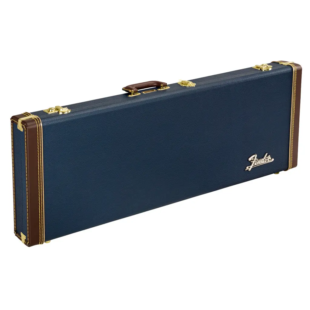 Fender - Classic Series Wood Case Strat/Tele, Navy Blue 1