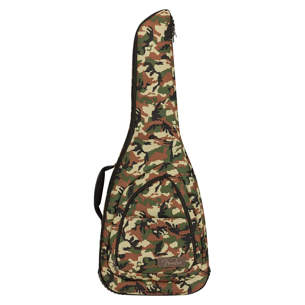 Fender - Fe920 Electric Guitar Gig Bag, Woodland Camo 1