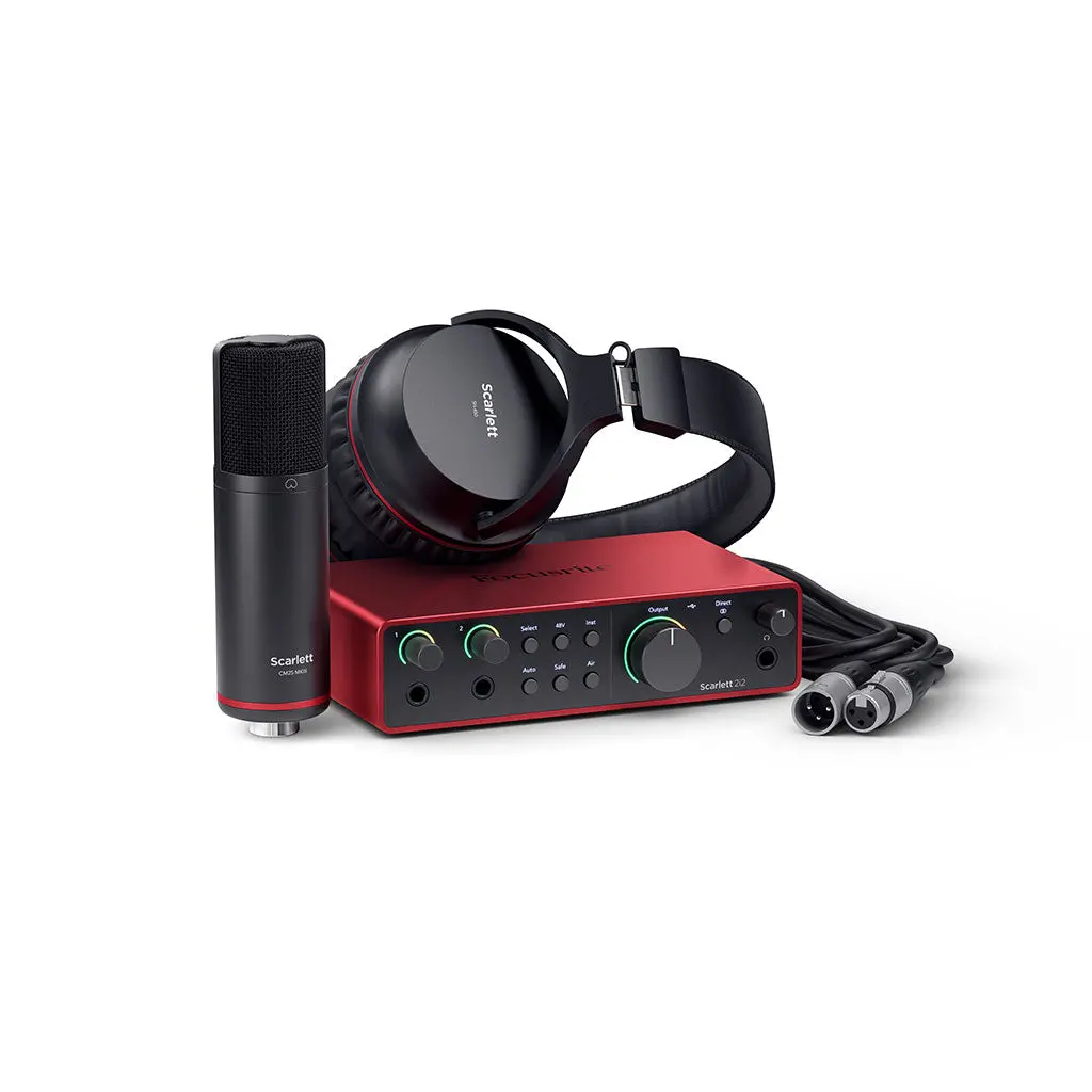 Focusrite Scarlett 2I2 Studio 4Th Gen 1