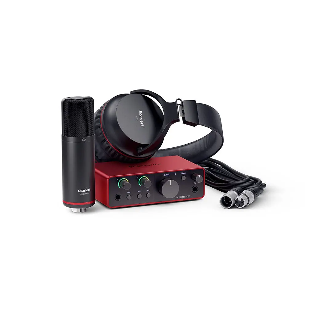Focusrite Scarlett Solo Studio 4Th Gen 1