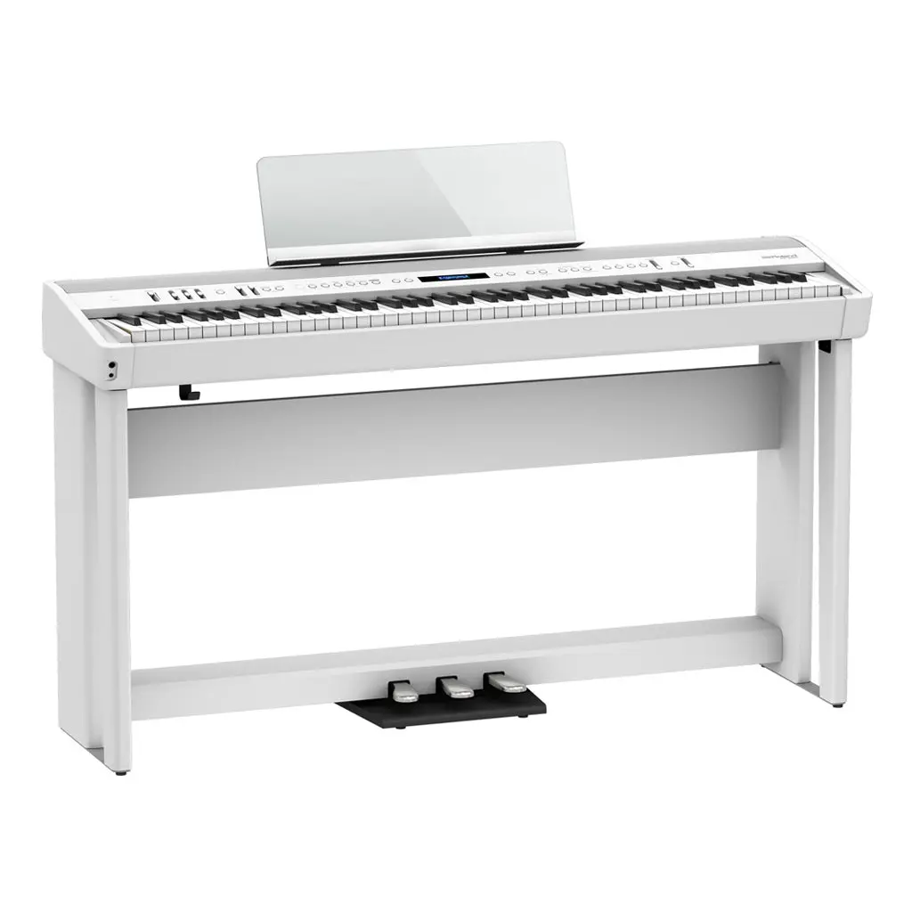 Roland Fp-90X Digital Piano Bundle In White 1