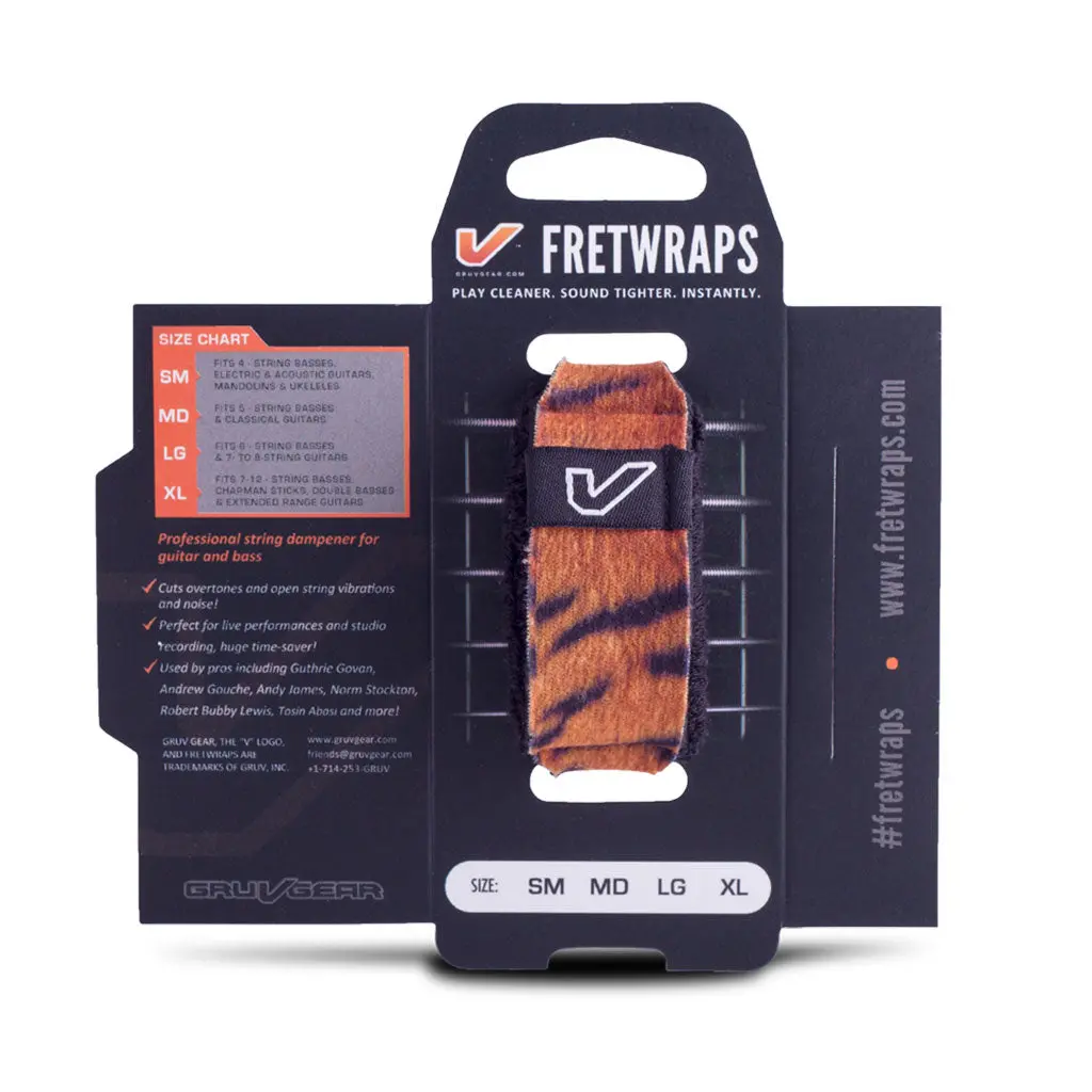 Fretwraps - 1 Pack - Tiger - Small 1
