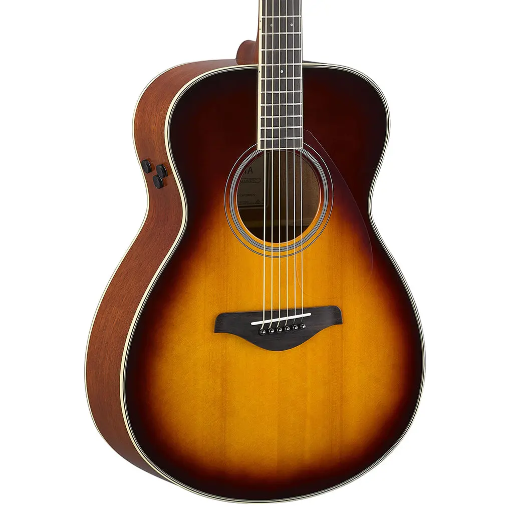 Yamaha Fs-Ta Transacoustic Concert Guitar - Brown Sunburst 1