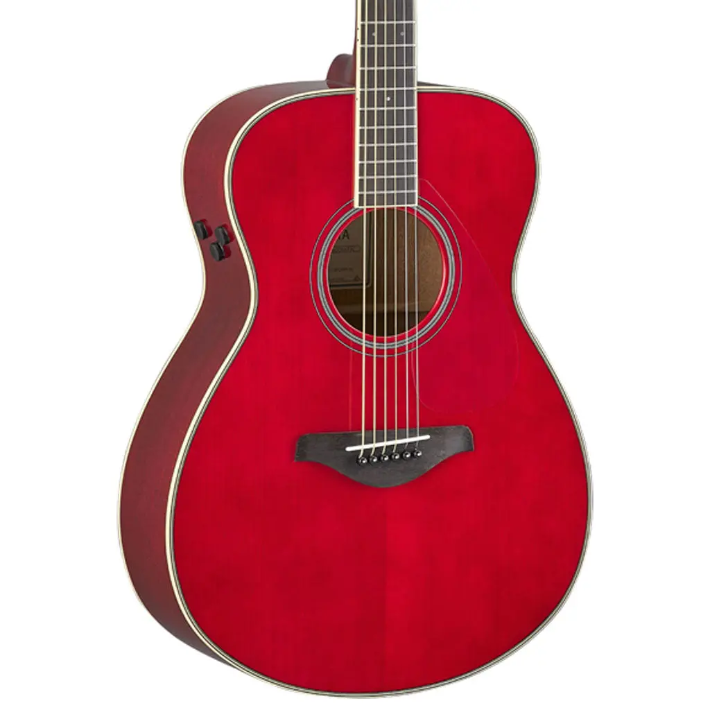 Yamaha Transacoustic Concert Guitar – Ruby Red 1