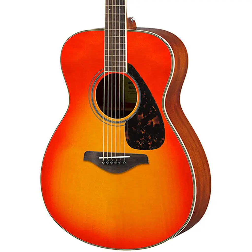 Yamaha Fs820 Concert Acoustic Guitar - Autumn Burst 1