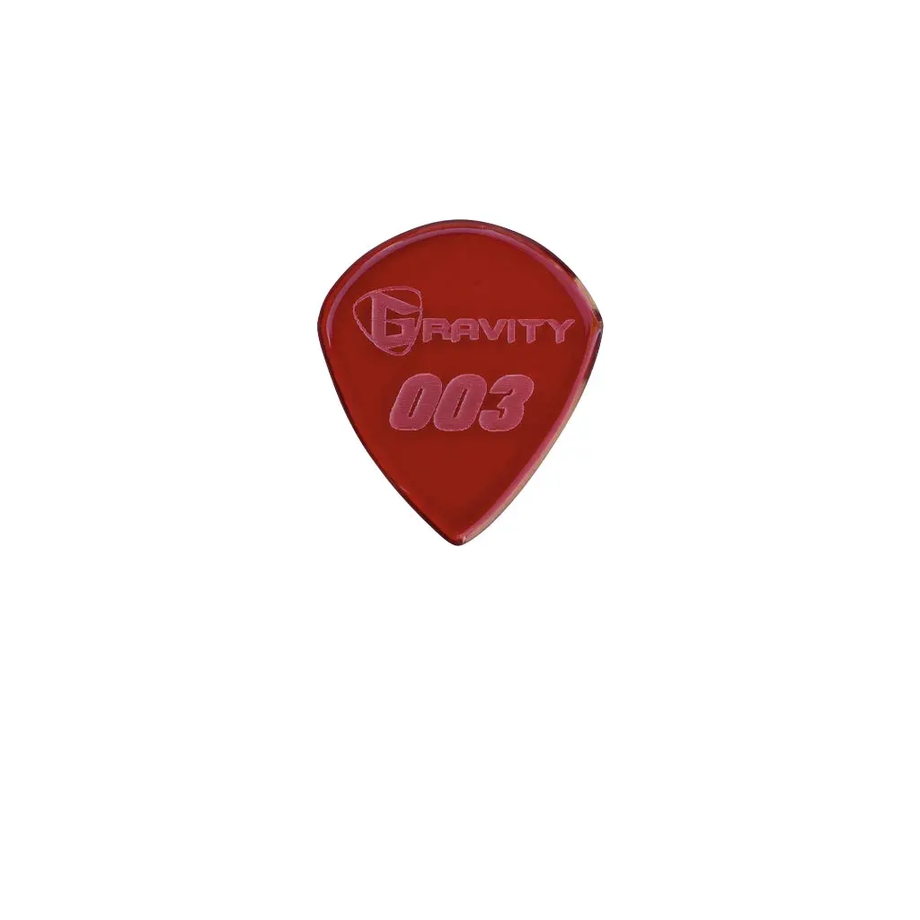 Gravity Picks - 003 Red Pick Replica Polished 1