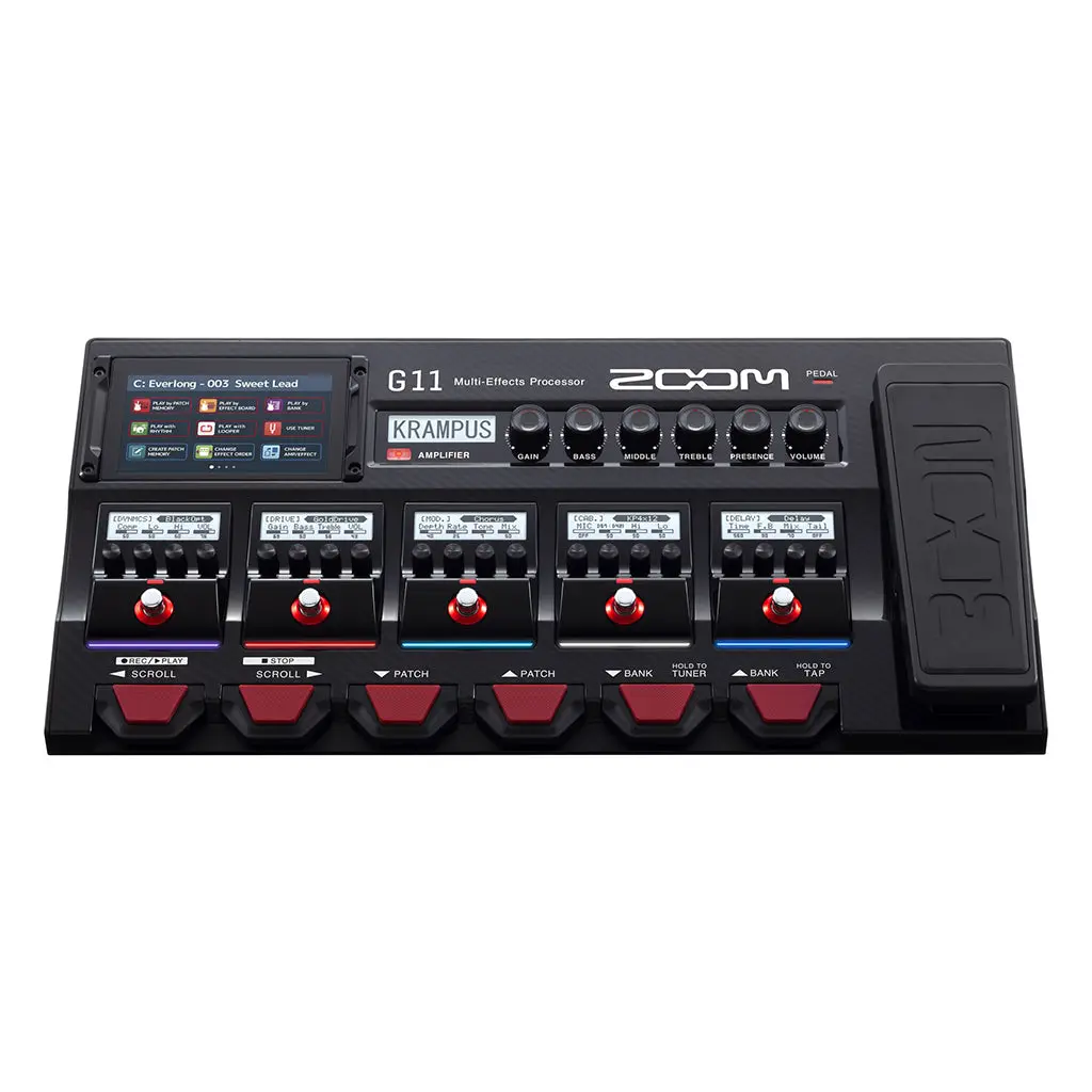 Zoom G11 Guitar Effects & Amp Simulator 1