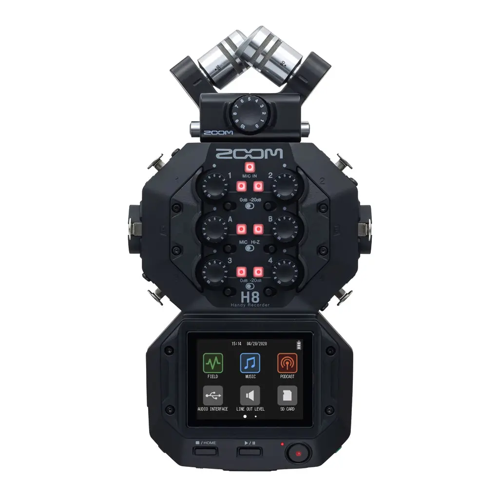 Zoom H8 Handy Audio Recorder 1