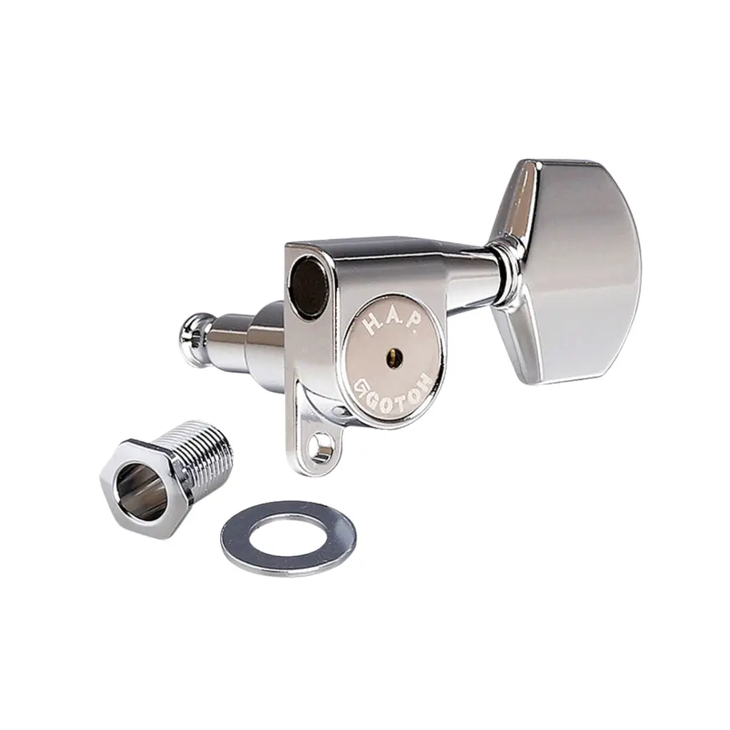 Gotoh Magnum-Lock Machine Heads - 6 In Line - Chrome 1
