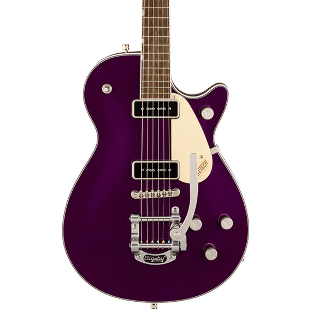 Gretsch G5210t-P90 Electromatic® Jet™ Two 90 Single-Cut With Bigsby®- Laurel Fingerboard - Amethyst 1