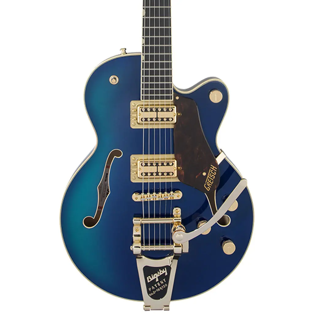 Gretsch G6659tg Player Edition Broadkaster Jr. - Azure Metallic 1