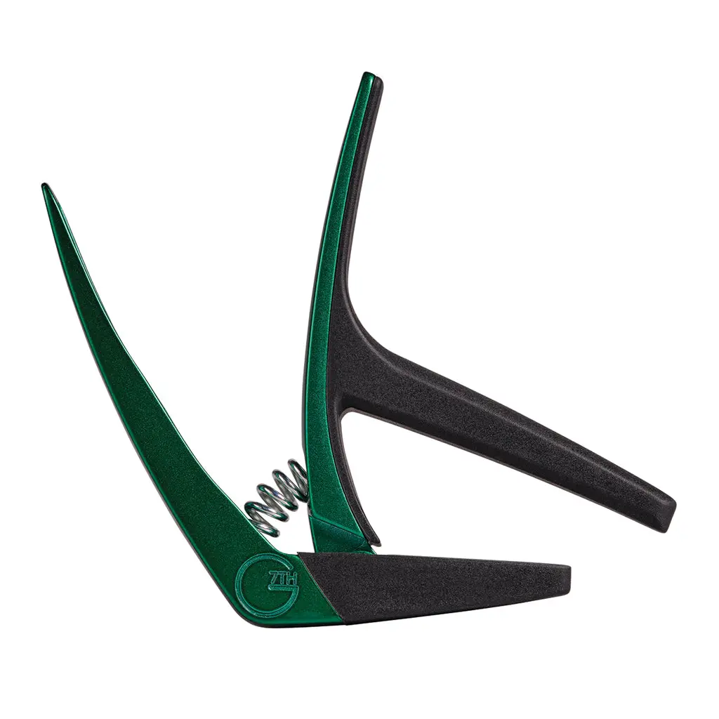 G7 Nashville 6 String Green Capo 1