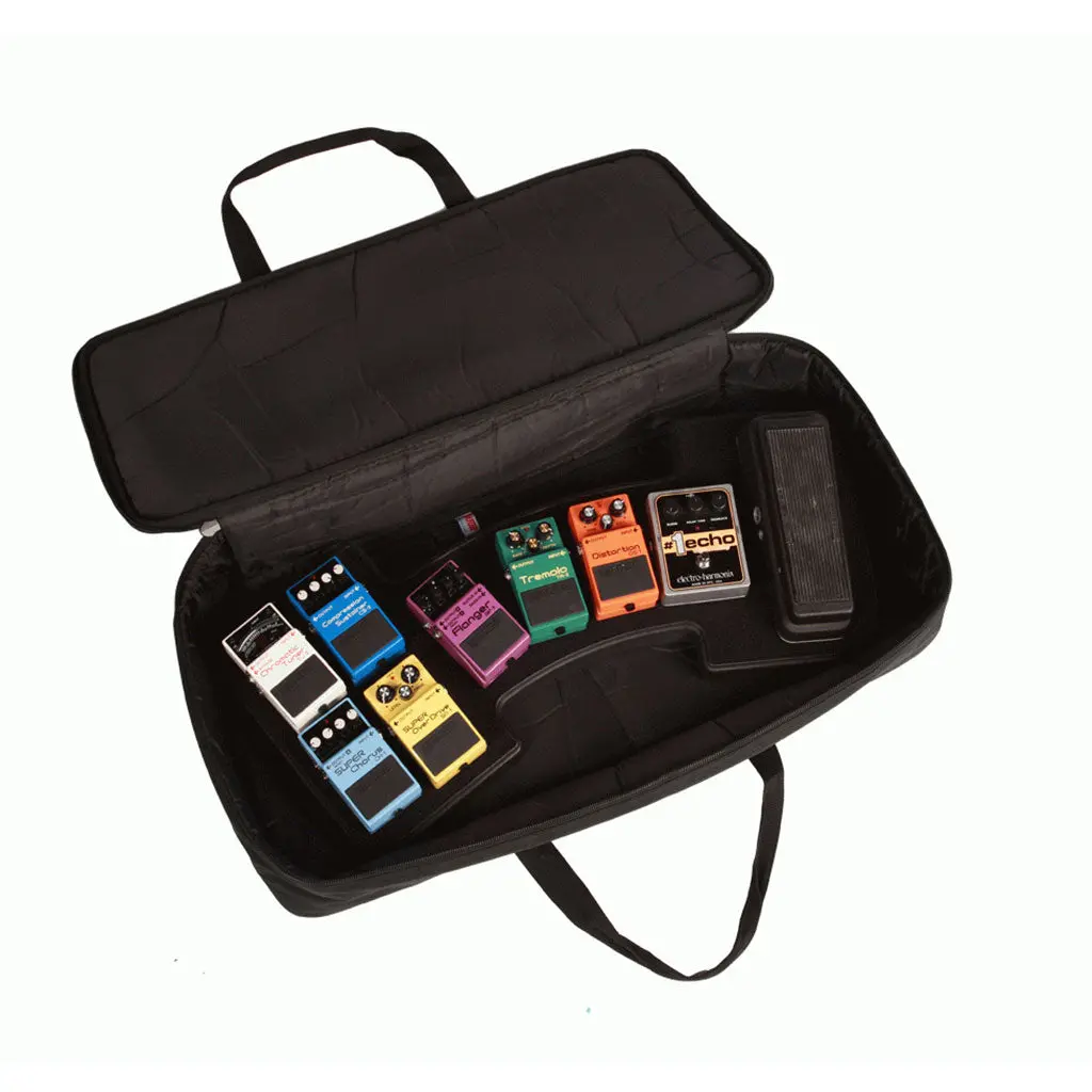 Gator G-Mega-Bone Mega Bone Pedal Board; W/ Carry Bag & Power Supply 2