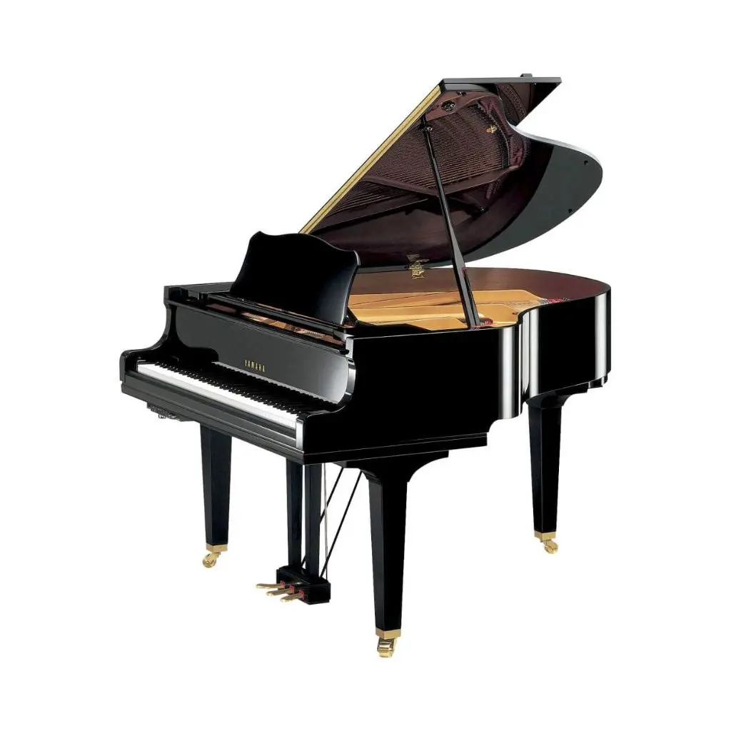 Yamaha Gc1mta3pe 161Cm Baby Grand Piano Ta3 Transacoustic In Polished Ebony 1