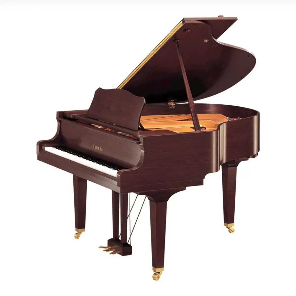 Yamaha Gc2msaw Baby Grand Piano - Satin American Walnut 1