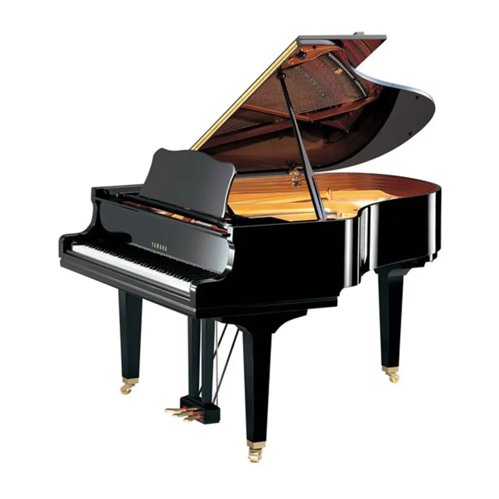 Yamaha Gc2mse Baby Grand Piano - Satin Ebony 1