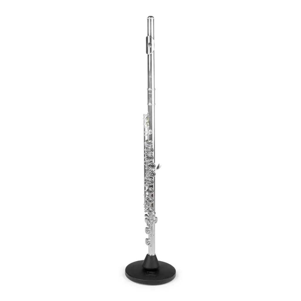 Gator Gfw-Bno-Clrflu Weighted Round Base Stand For Clarinet Or Flute 1