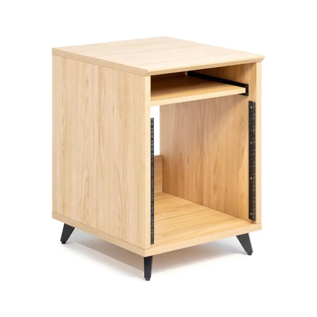 Gator Frameworks Gfw-Elitedeskrk-Mpl Studio 10U Rack Maple 1