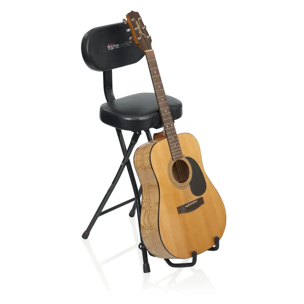 Gator Gfw-Gtr-Seat Guitar Seat/Stand Combo 1