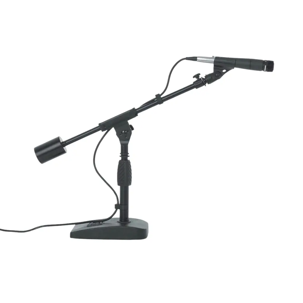 Gator Gfw-Mic-0822 Telescoping Boom Mic Stand Desktop & Bass Drum 1