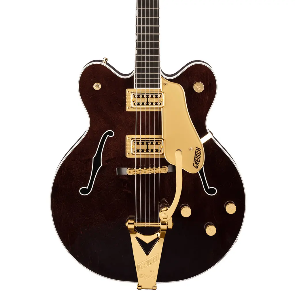 Gretsch - G6122tg Players Edition Country Gentleman® Hollow Body With String-Thru Bigsby® And Gold Hardware - Walnut Stain 1