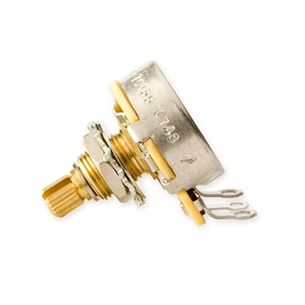 Gibson 500K Audio Taper Potentiometer, Short Shaft 1