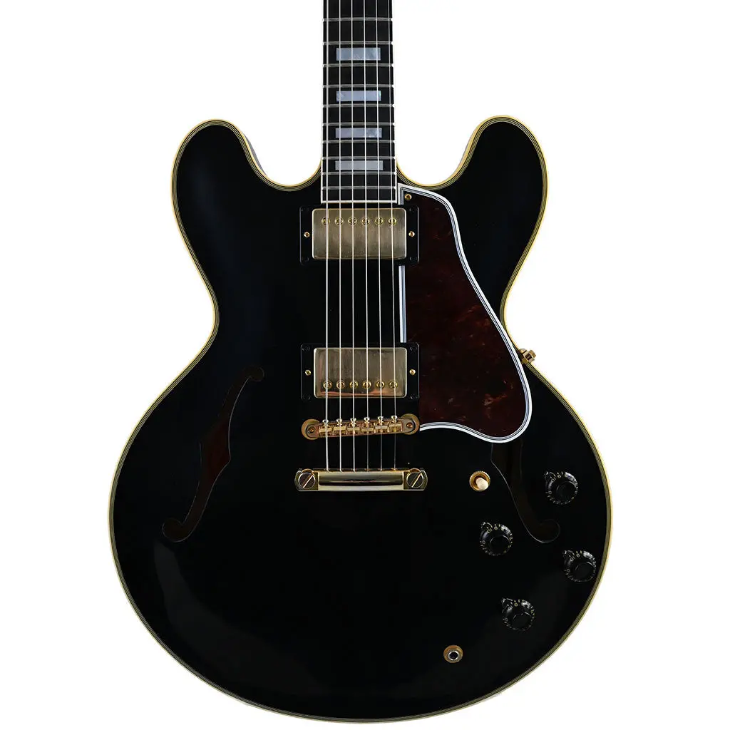 Gibson Custom Shop 1959 Es-355 Reissue - Vos Ebony 1