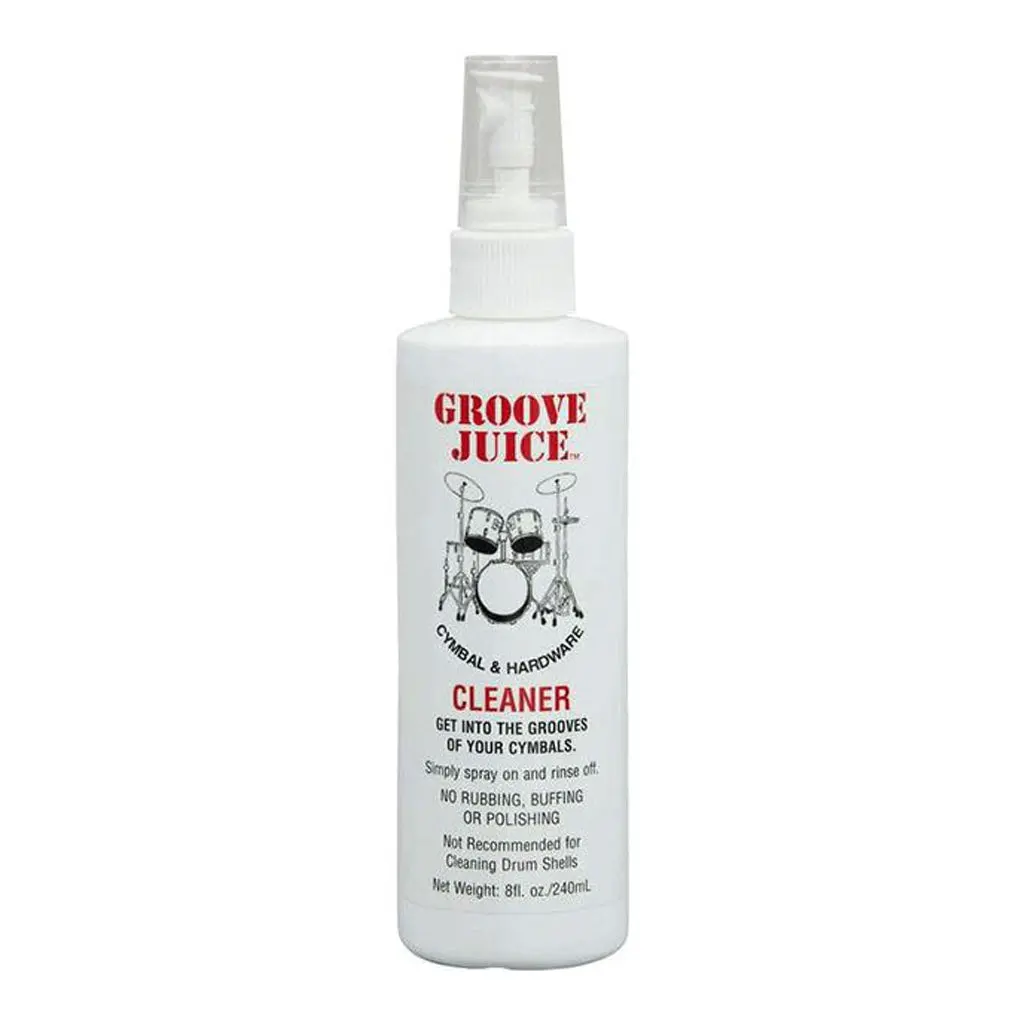 Groove Juice Cymbal & Hardware Cleaner Spray Bottle 1