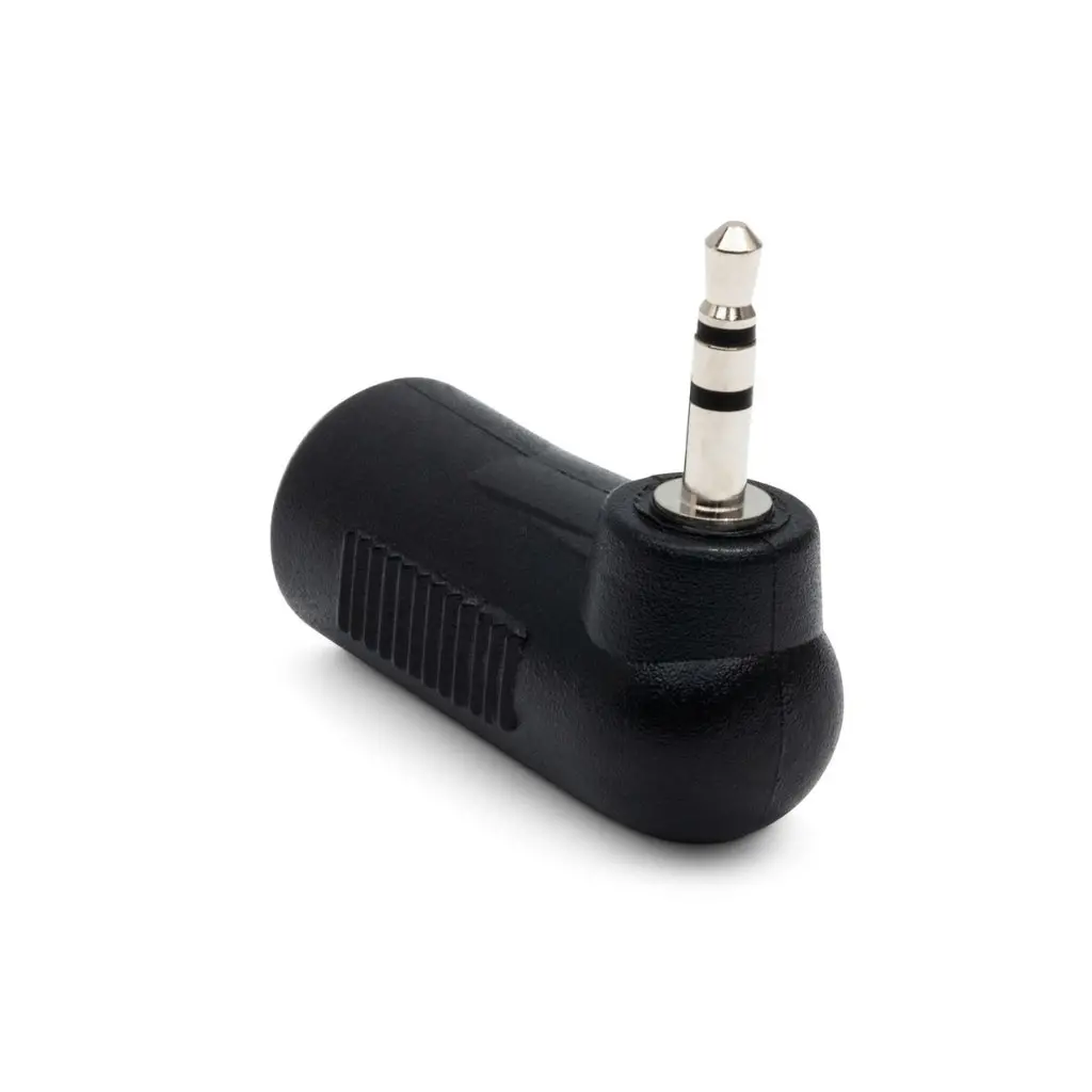Hosa Technology 3.5 Mm Trs To 2.5 Mm Trs Right Angle Adaptor 1