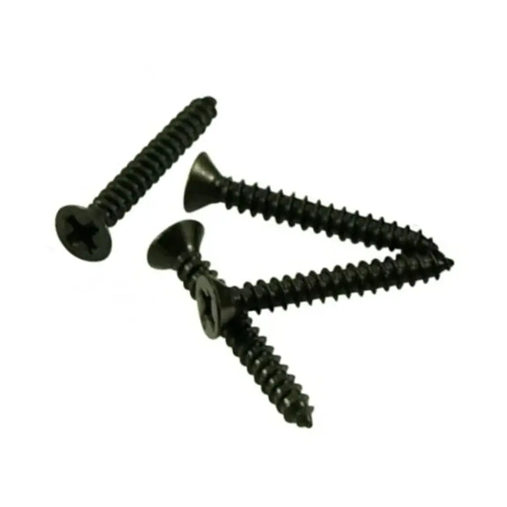 Dimarzio 17Mm Mounting Ring Screw - Black 1
