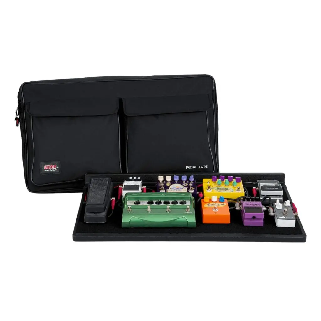 Gator Gpt-Pro-Pwr Pedal Board W/ Carry Bag & Power Supply - Pro Size 1