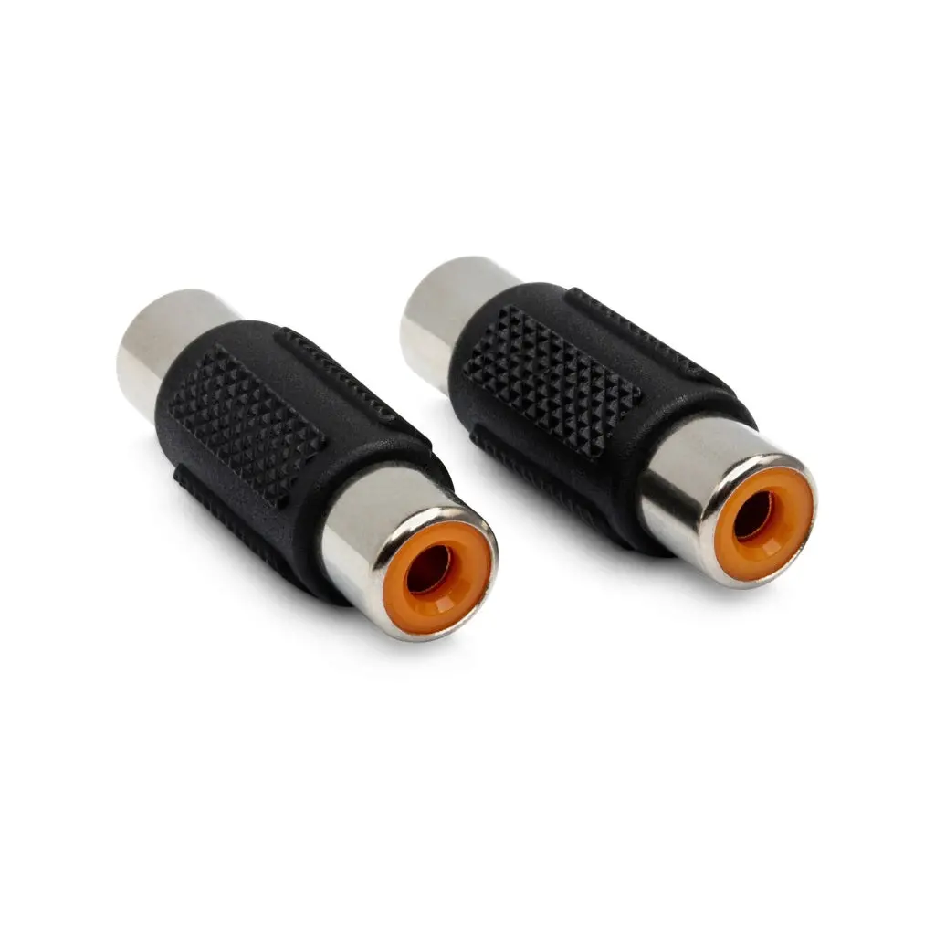 Hosa Technology Rca To Rca Coupler 2Pc 1
