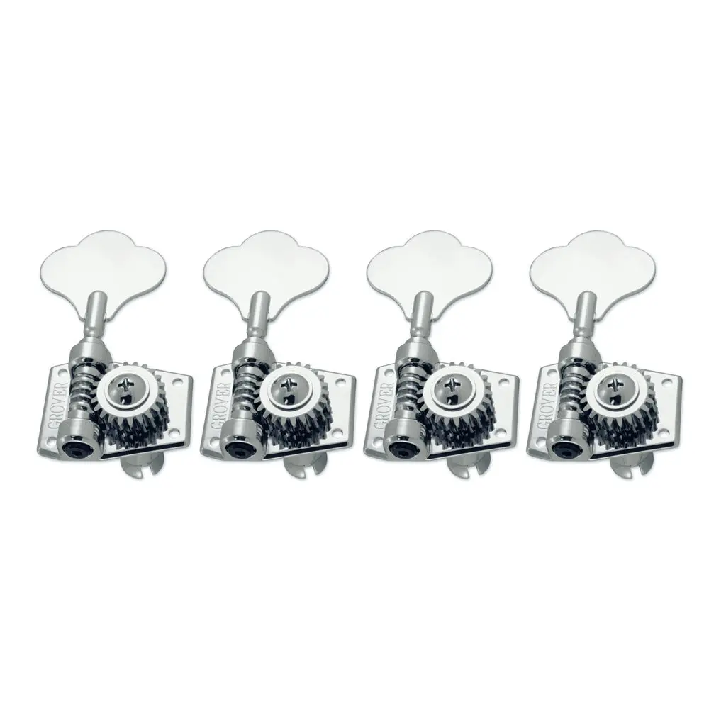 Grover Chrome Plated Vintage Bass Machine Heads 1