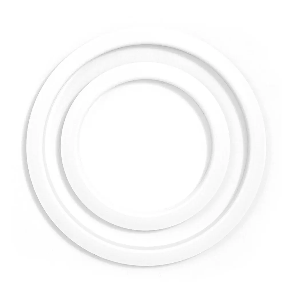 Gibraltar Port Hole Protector Ring 4-Inch White Finish 1