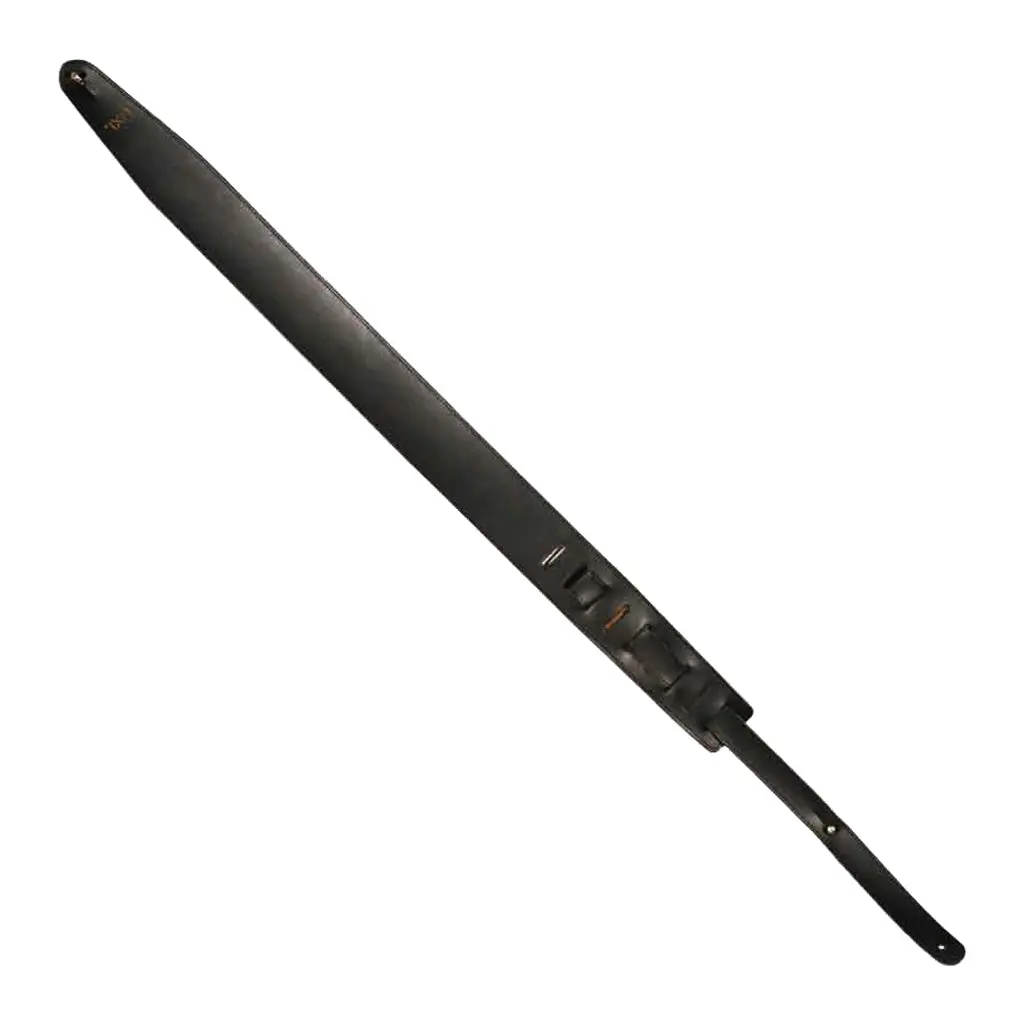 Uxl 65Mm Black Real Leather Strap 1