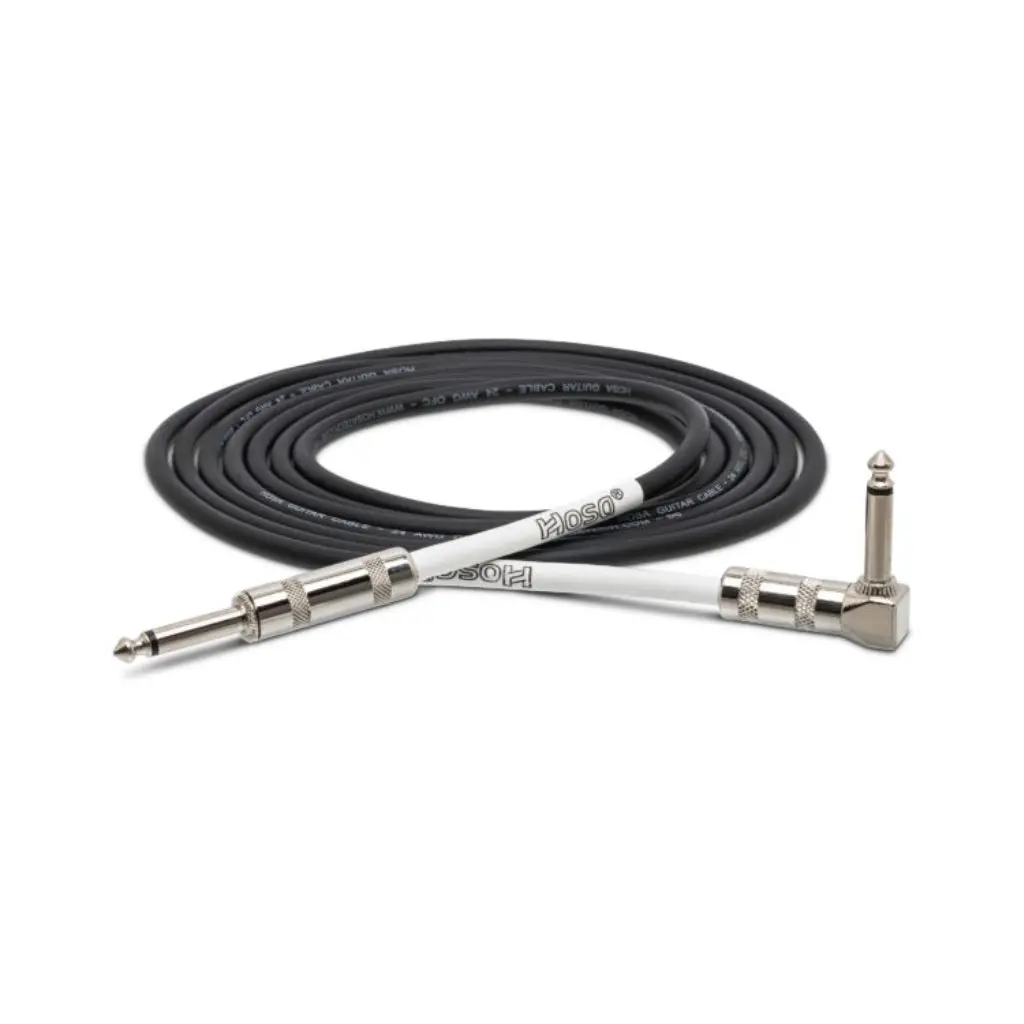 Hosa Technology Straight To Right-Angle Guitar Cable 5Ft 1