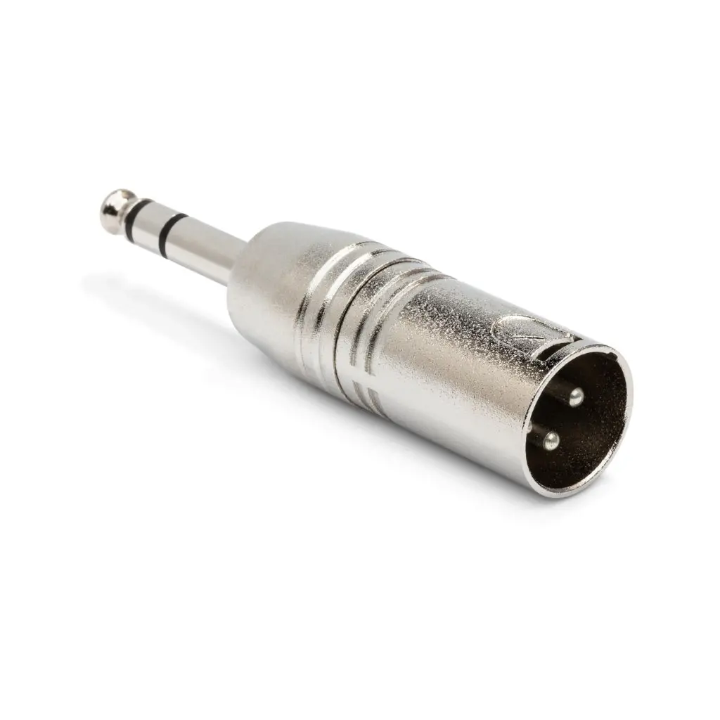 Hosa Technology Xlr3m To 1/4 In Trs Adaptor 2