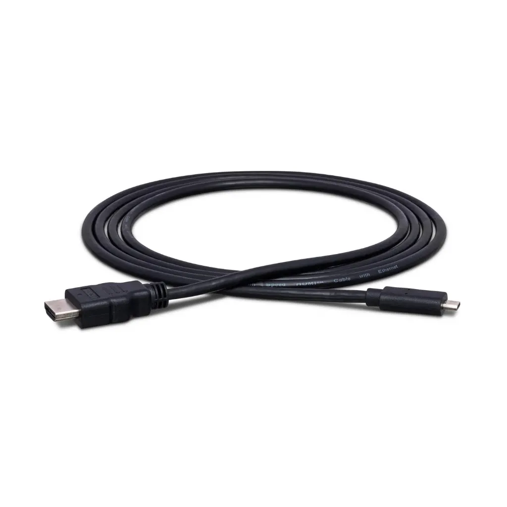 Hosa Technology Hdmi To Hdmi Micro High Speed Hdmi Cable With Ethernet 6Ft 1