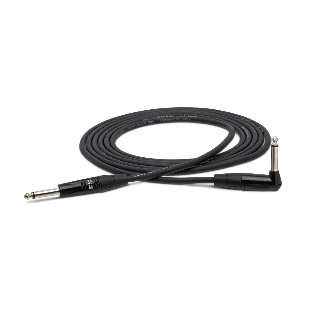 Hosa Technology Rean Straight To Right-Angle Pro Guitar Cable 5Ft 1