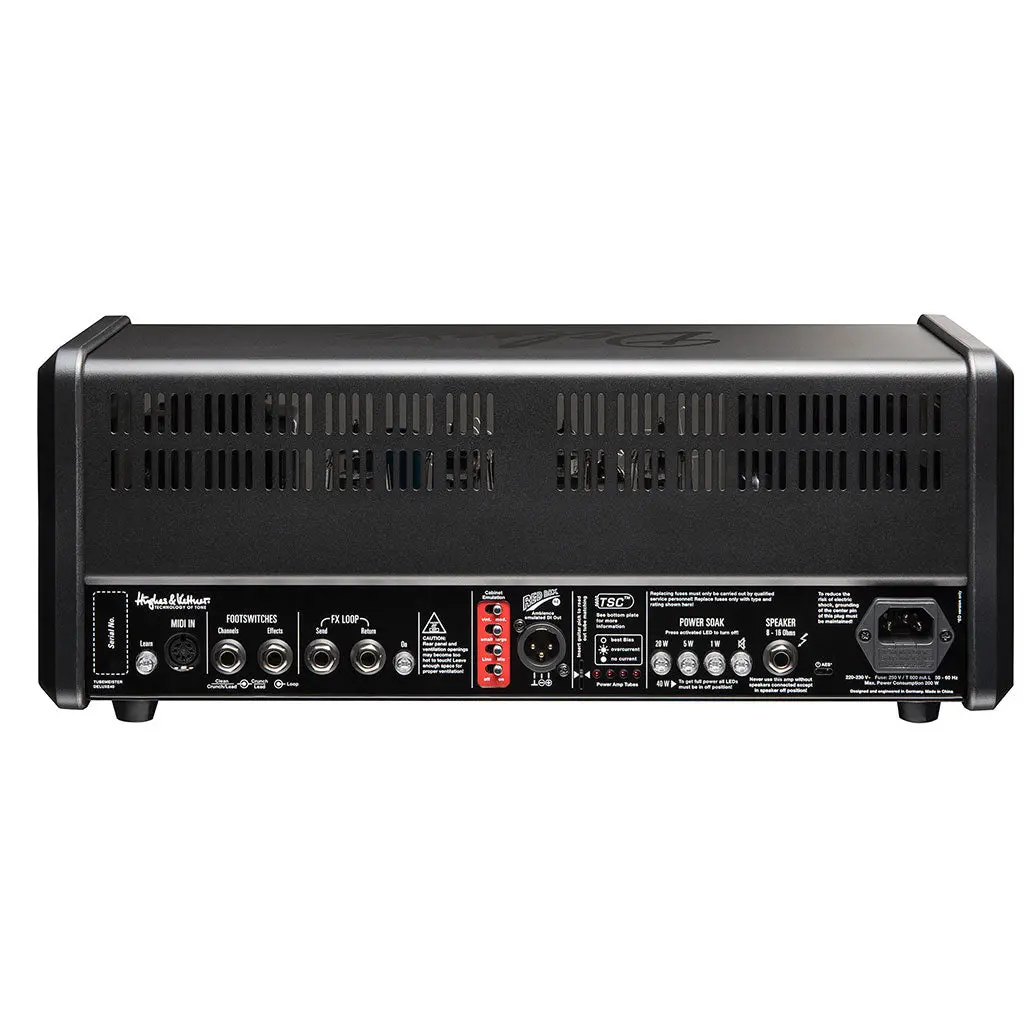 Hughes & Kettner - Tubemeister Deluxe 40 Guitar Amp Head 2
