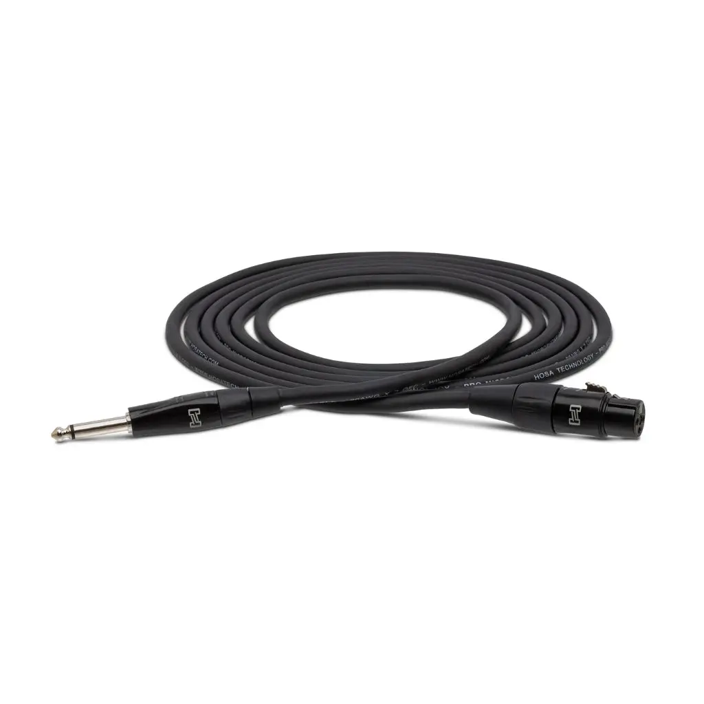 Hosa Technology Rean Xlr3f To 1/4 In Ts Pro Microphone Cable 5Ft 1