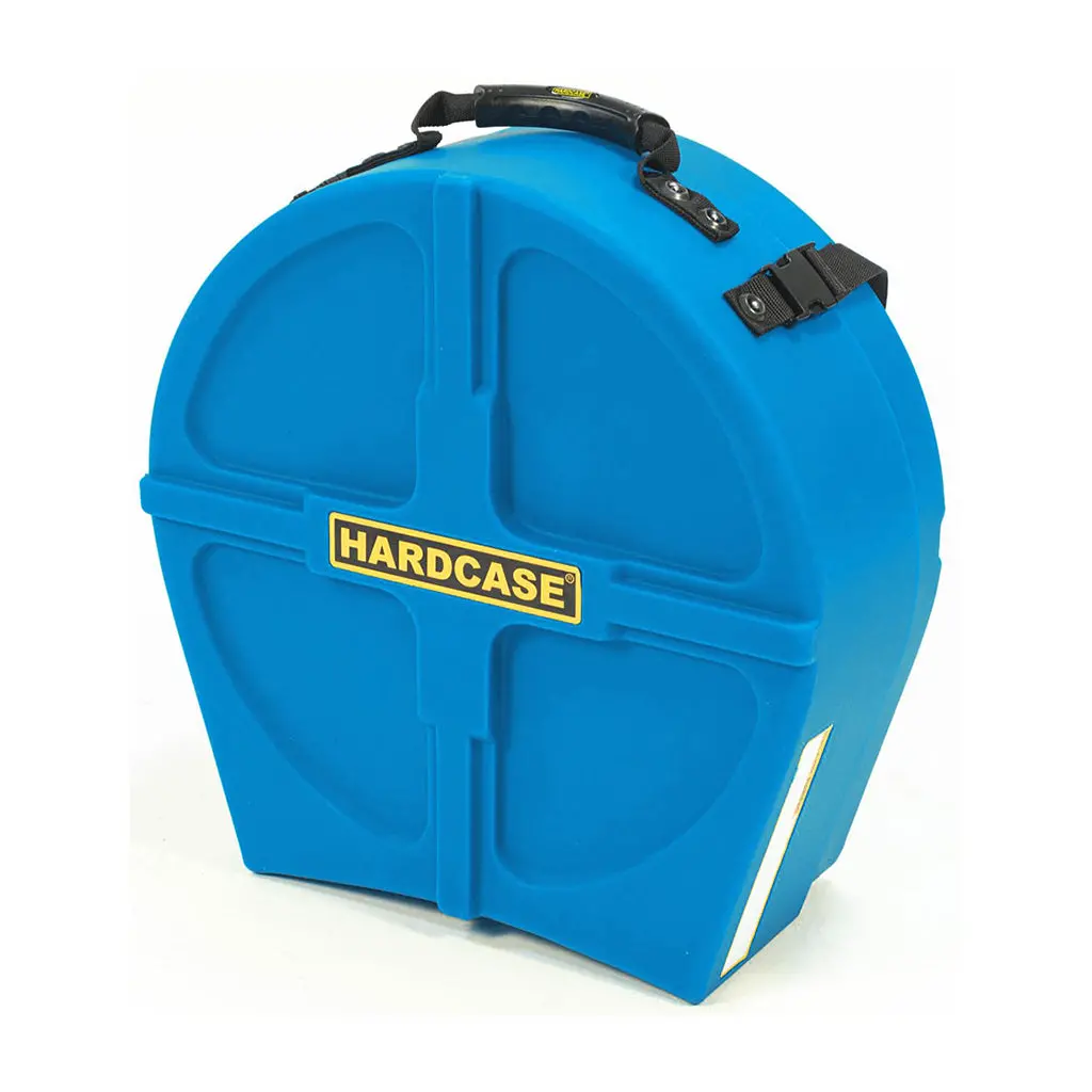 Hardcase 14" Lined Snare Drum Case - Light Blue 1