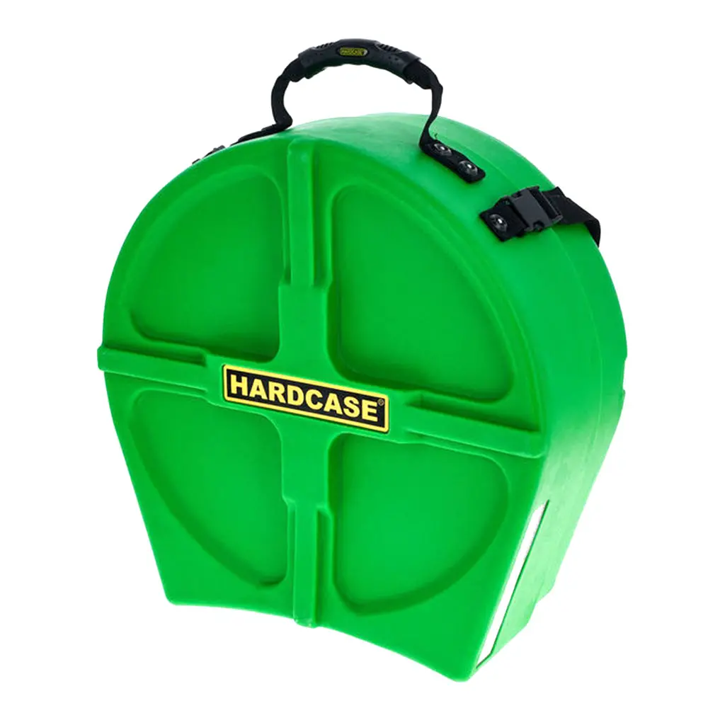 Hardcase 14" Lined Snare Drum Case - Light Green 1