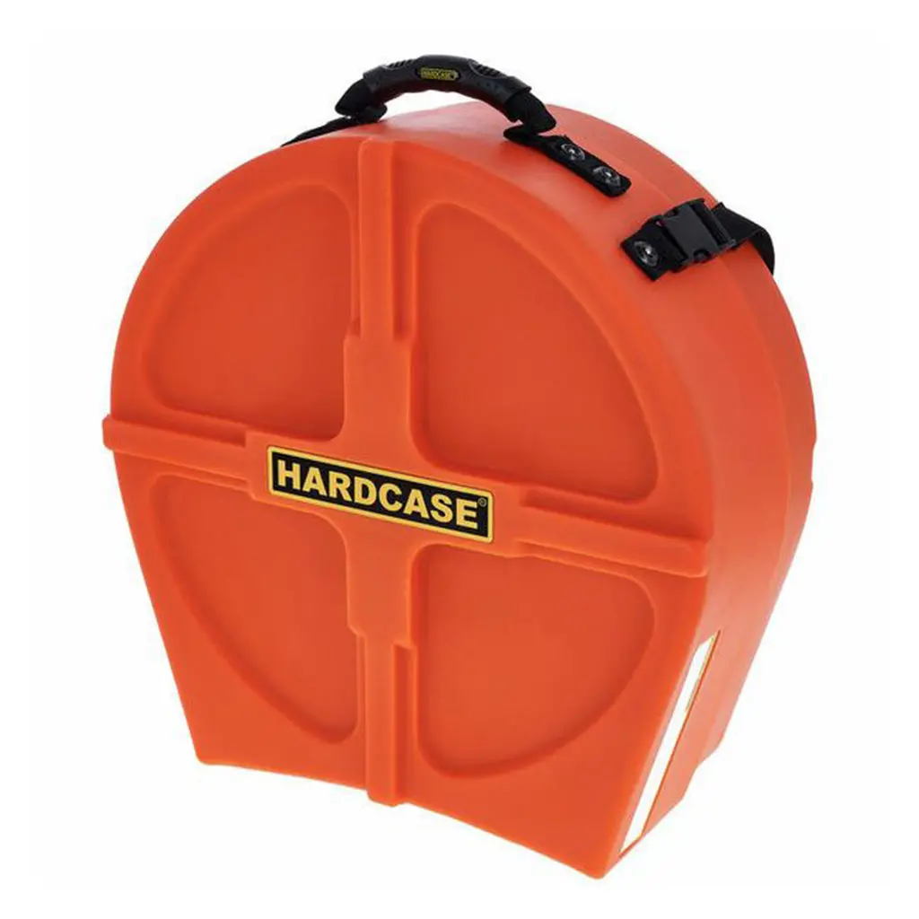 Hardcase Lined Orange 14" Snare Case 1